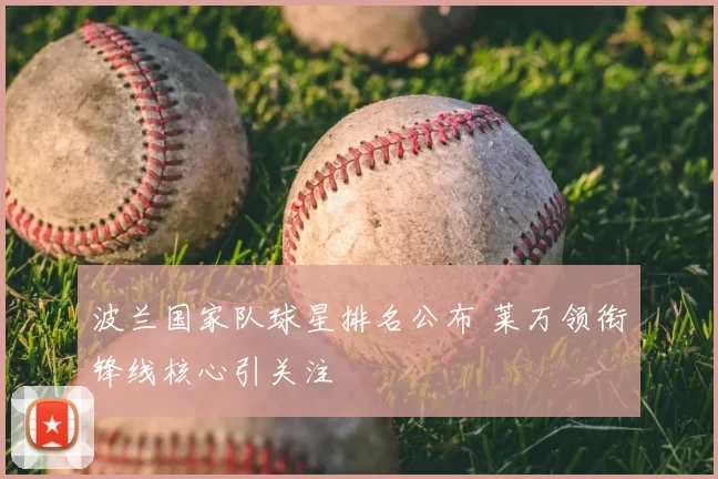 波兰国家队球星排名公布 莱万领衔锋线核心引关注